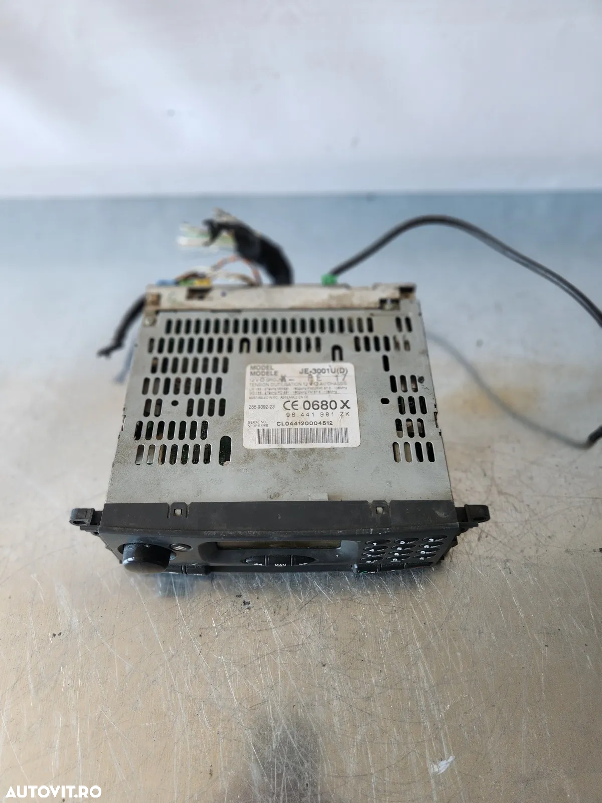 Radio Gsm Cu Telefon Citroen C5 An 2001-2002-2003-2004 Cod K - Dezmembrari Arad - 4