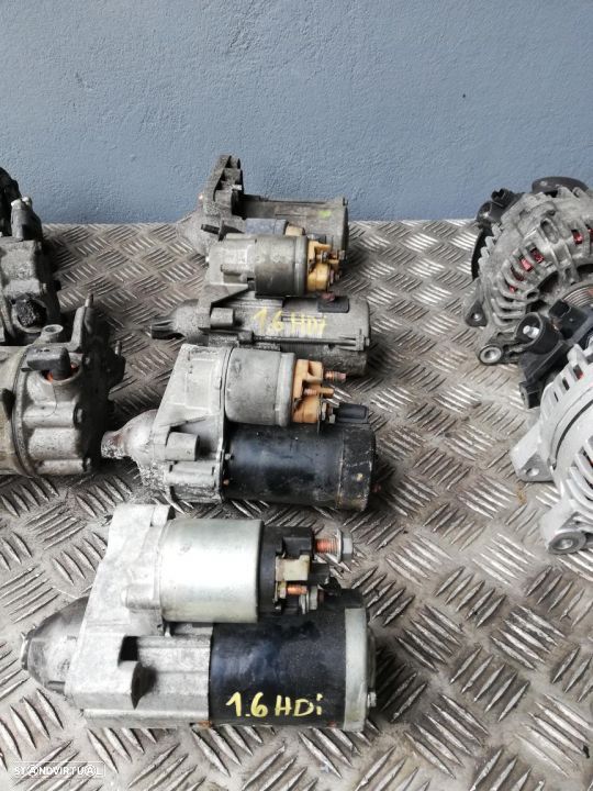 Motor de arranque PSA Peugeot e Citroen 1.4 e 1.6Hdi - vários modelos. - 1