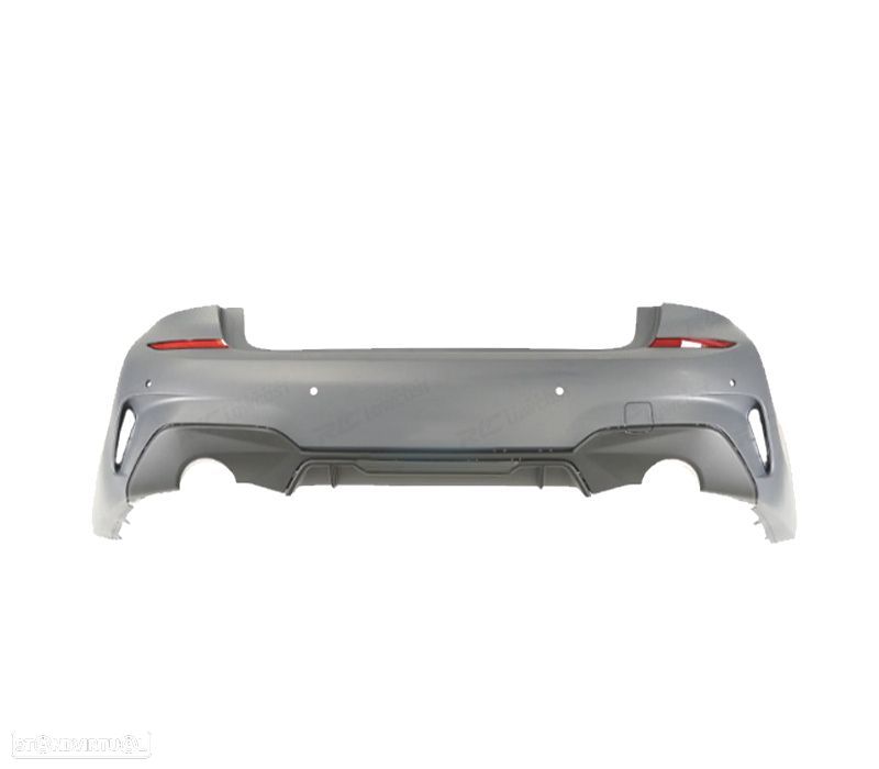 PÁRA-CHOQUES TRASEIRO BMW G20 19-22 LOOK M PDC - 2