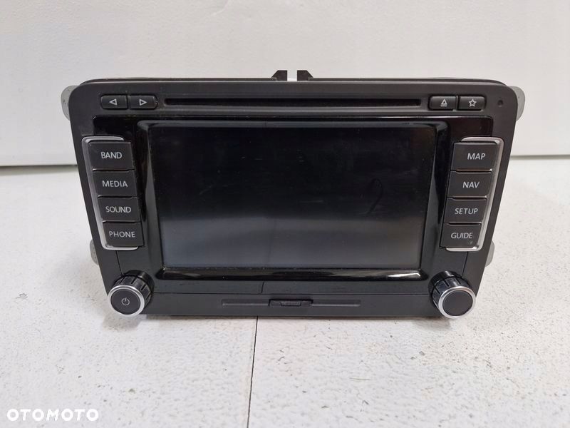 VOLKSWAGEN PASSAT B7 CC RADIO NAWIGACJA NAVI 3C0035684J - 1