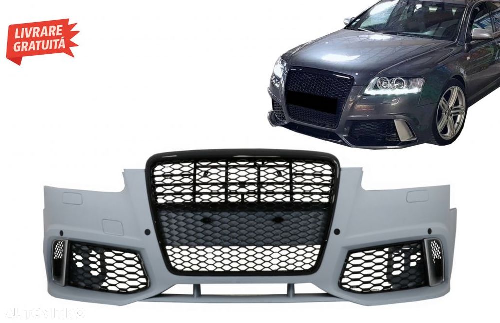 Bara Fata Audi A6 C6 4F Sedan Avant (2004-2010) RS6 Look- livrare gratuita - 11