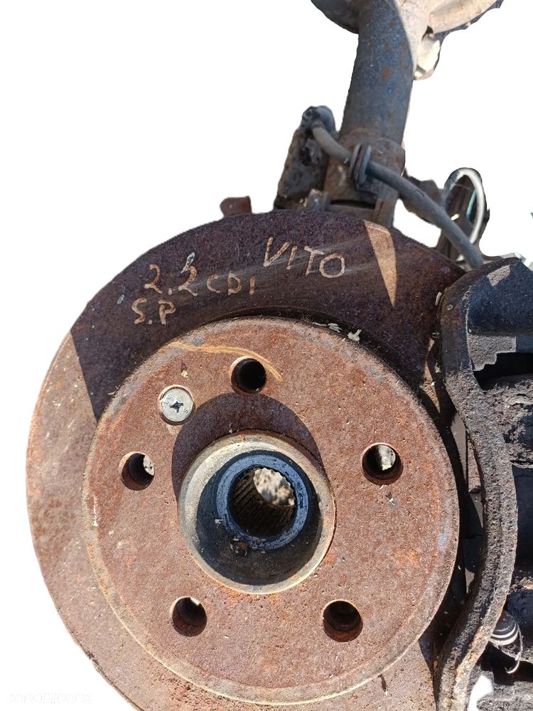 * MERCEDES VITO W638 96-03 r. 2,2 CDI AMORTYZATOR prawy przód przedni - 3