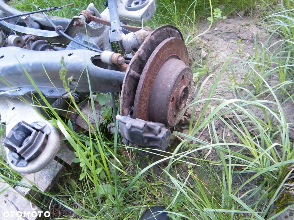 Półoś Piasta Zwrotnica Wahacz Sanki Belka Tarcze Zacisk Dyferencjał Drążek Stabilizator Tył Zawieszenia  Mercedes W220 3.2 CDI 197KM - 5