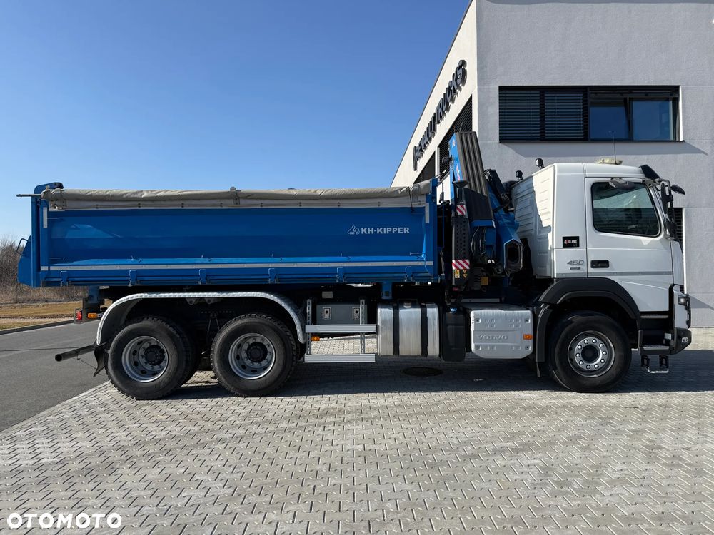 Volvo FMX 450 6x4 HDS Hyva HB-210 KH-KIPPER 3-str Hydroburta - 5