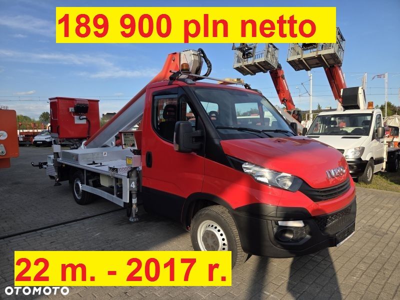 Nissan Cabstar NT400 podnośnik koszowy 25 m 24 m 22 m 21 m 20 m 18 m 17 m - 12