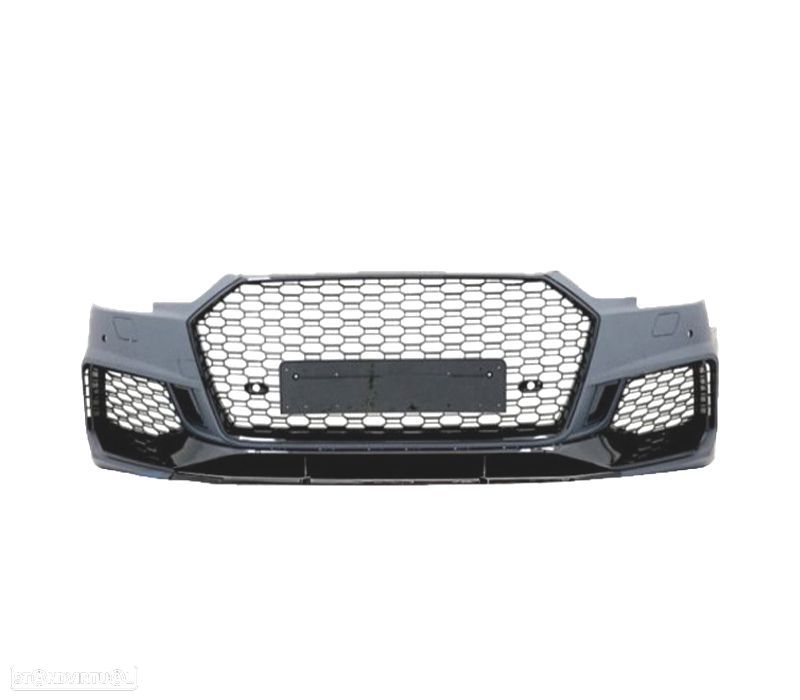 PARA-CHOQUES FRONTAL AUDI A4 B9 17-20 LOOK RS4 PDC - 2