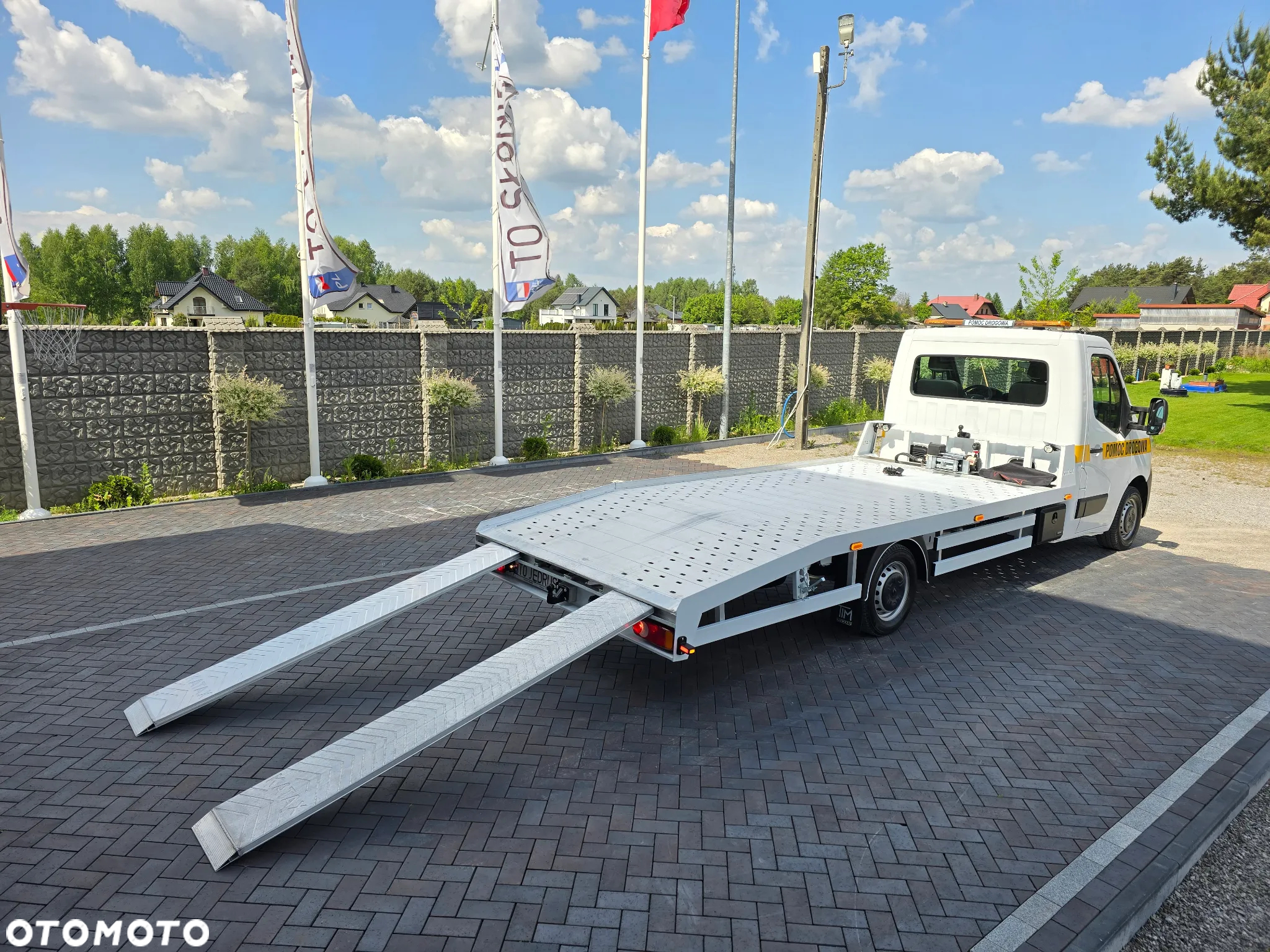 Renault MASTER 2,3 165 KM LAWETA POMOC DROGOWA LEDY TEMPOMAT - 11