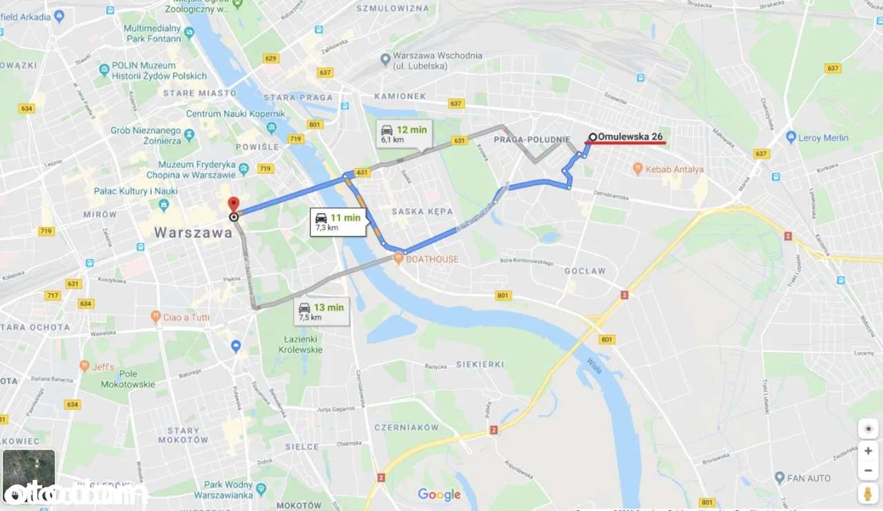 Bezpośrednio – w pełni wyposażone studio z ogródkiem, Praga Południe