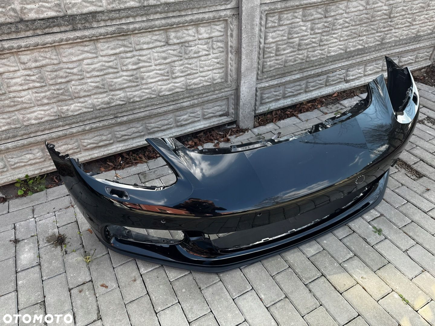 PORSCHE PANAMERA 971 16- ZDERZAK PRZÓD PRZEDNI ŁADNY ORG - 11