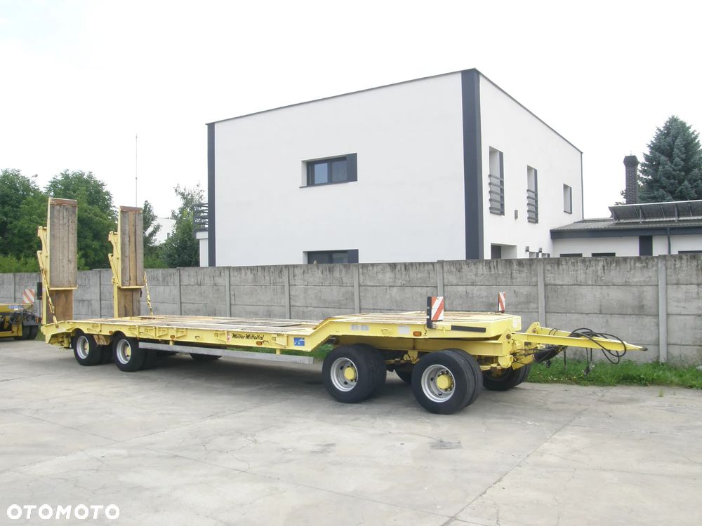 Müller-Mitteltal T4 2008rok 4 osiowa przyczepa niskopodwoziowa z Niemiec - 25