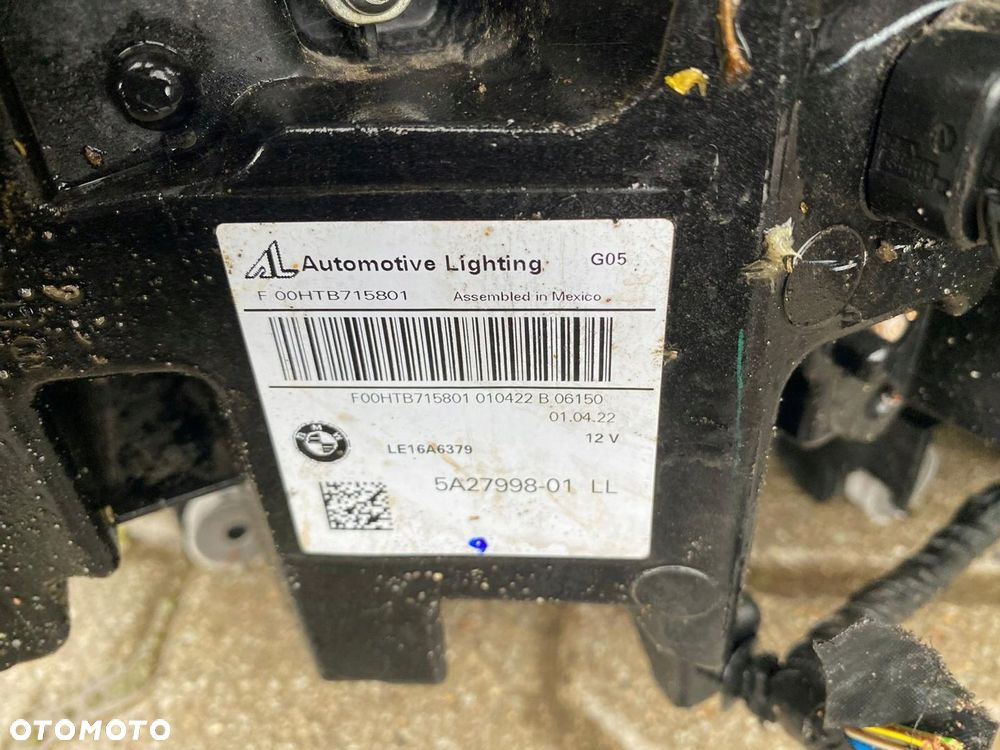 ZDERZAK MASKA LAMPA PAS PRZEDNI BMW X6 G06 M-PAKIET LASER - 13