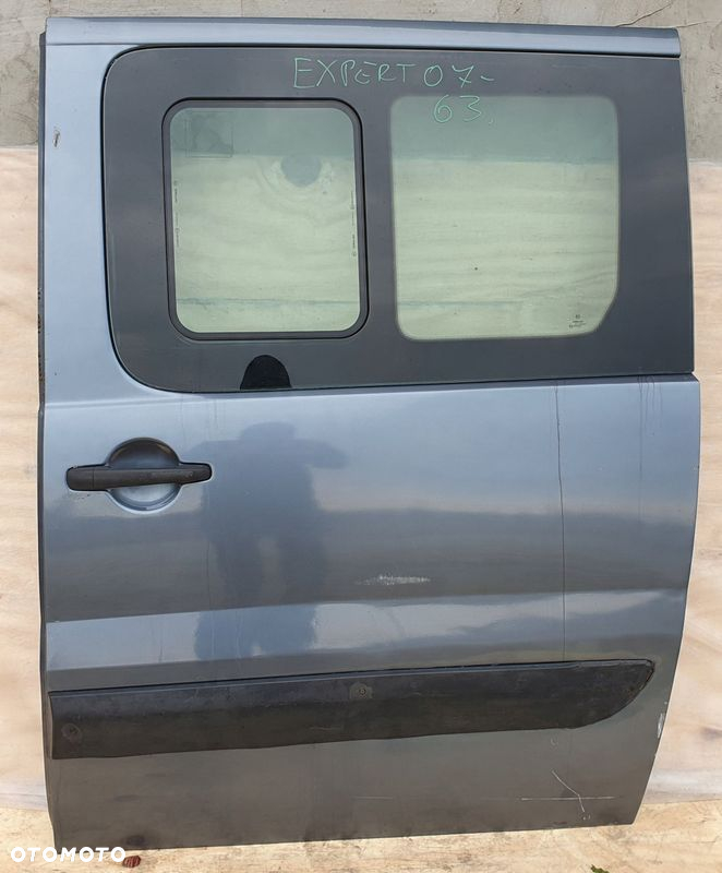 Peugeot Expert Fiat Scudo Jumpy 07- drzwi lewe tylne tył boczne suwane - 2