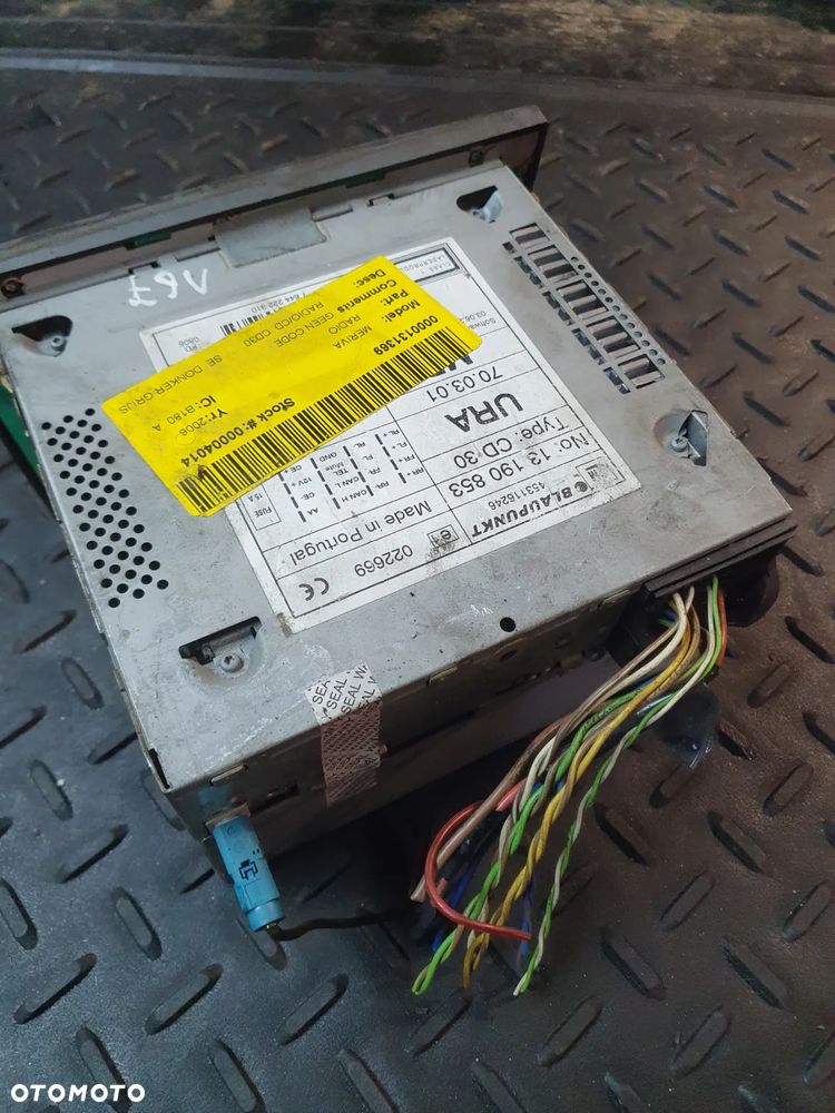 RADIO OPEL CORSA C 00-09 13190853 RADIO SAMOCHODOWE  POSIADAM 2 SZT  DEMONTAŻ - 4