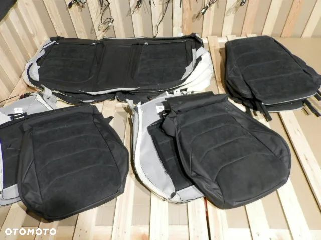 FOTEL FOTELE SIEDZISKO OPARCIE PRZEDNIE PRAWE SKÓRA ALCANTARA POSZYCIE TAPICERKA TITANSCHWARZ KWW VOLKSWAGEN ARTEON 3G8 ORYGINAŁ - 4