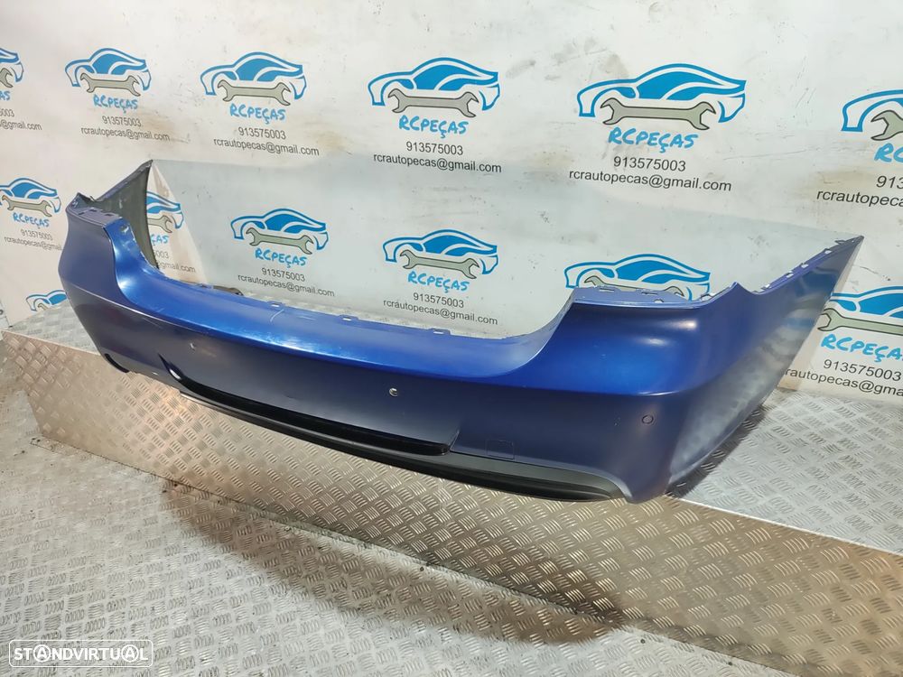 Parachoques Traseiro Trás Original BMW Serie 3 E90 Sedan LCI Pack M com sensores de estacionamento - 6