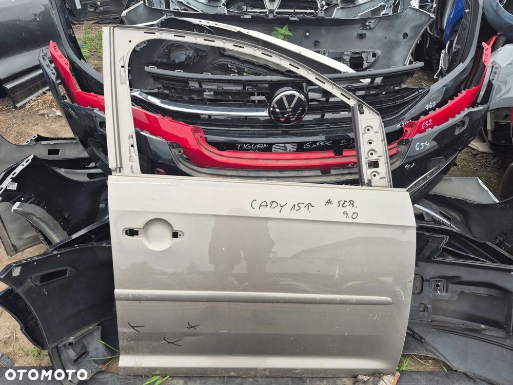 Drzwi Volkswagen Caddy 2015-2020r. Przód Prawy