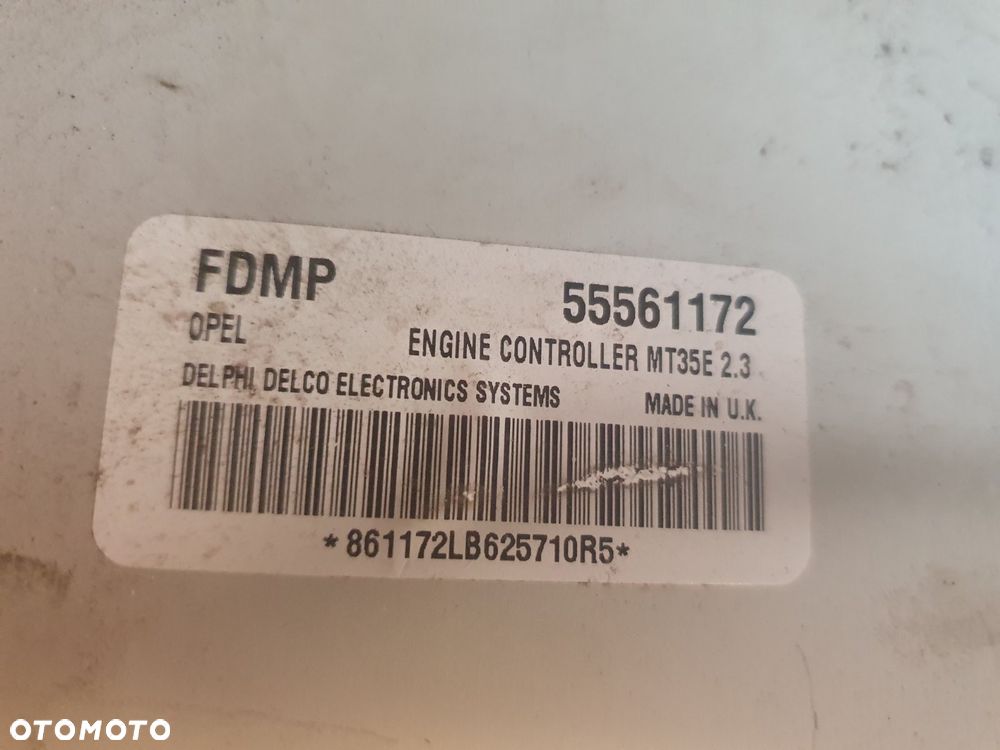 KOMPUTER STEROWNIK SILNIKA OPEL 1.6 55561172 FDMP - 2