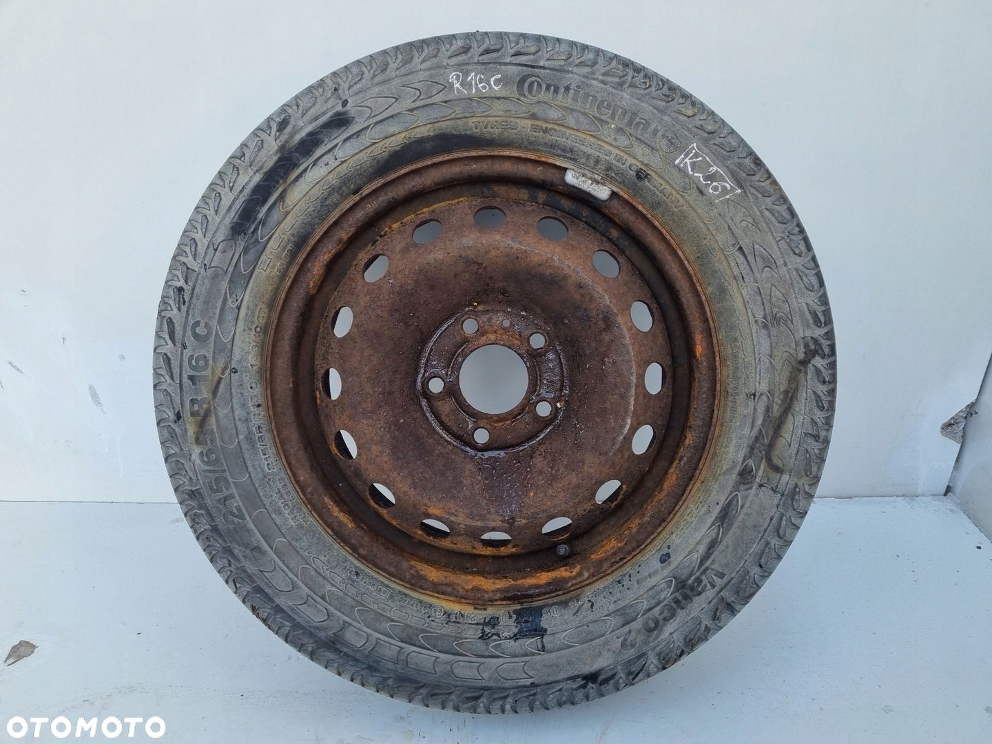 Renault Trafic III KOŁO ZAPASOWE Zapas felga 215/65 R16C 5x114.3 ET50 - 1
