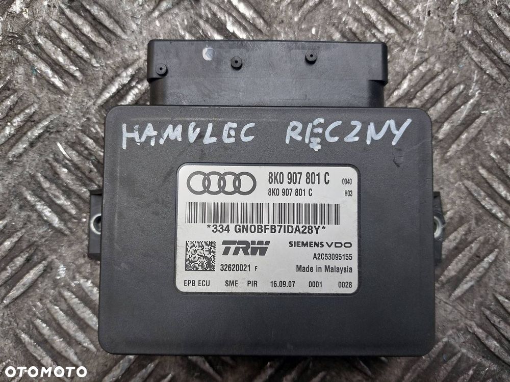 MODUŁ HAMULCA RĘCZNEGO AUDI A4 B8 8K0907801C - 1
