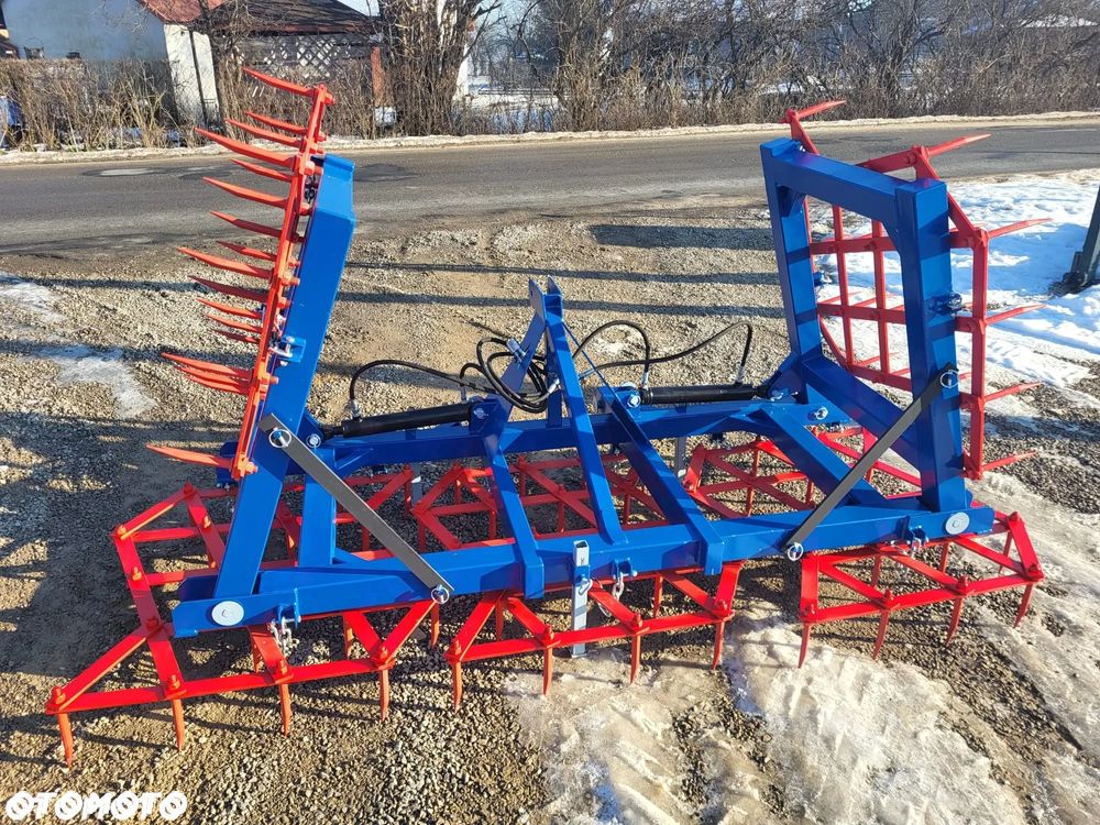 BRONY POLOWE HYDRAULICZNIE składane CIĘŻKIE *5pól *2 siłowniki *20 ząb - 13