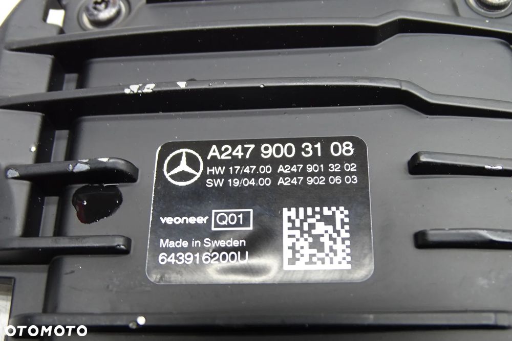 Mercedes CLA W118 A W177 B W247 Kamera szyby przedniej 2479003108 - 3