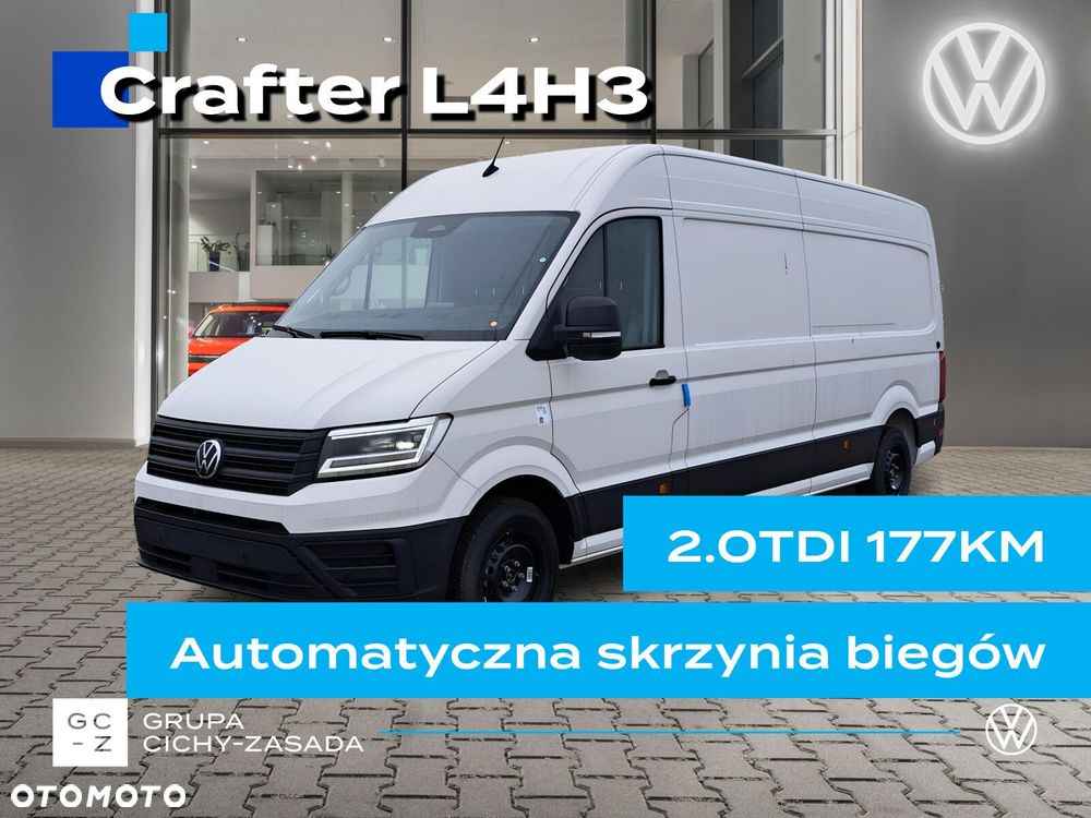 Volkswagen Crafter 35 Furgon z wysokim dachem silnik: 2,0 l EU6 SCR 177 KM, przedni 8-bieg.automatyczna, r.o : 4490 mm - 1