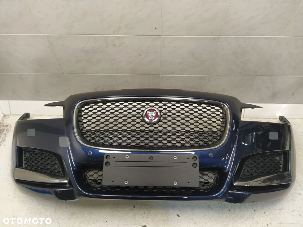 JAGUAR XF X260 ZDERZAK PRZÓD PRZEDNI KOMPLETNY 4XPDC SPRYSKIWACZE GRILL ATRAPA CHŁODNICY ZNACZEK WIĄZKA ORYGINAŁ - 7