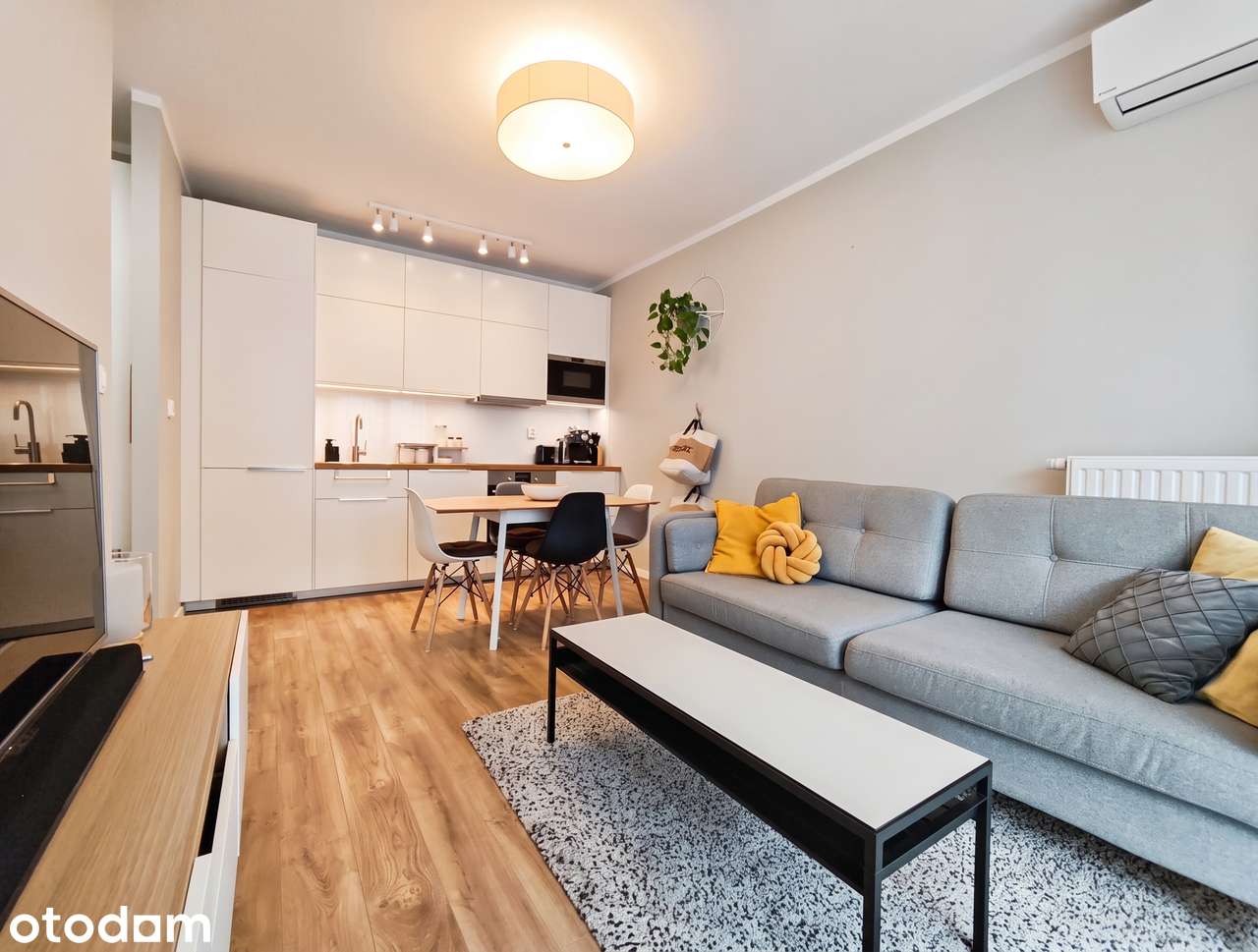 2 pokoje | 35 m² | klimatyzacja | balkon | parking | Orlińskiego