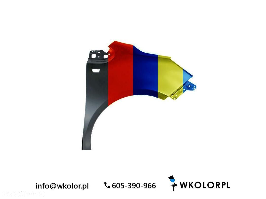 NOWY BŁOTNIK OPEL MERIVA B NADWOZIE WIELKOPRZESTRZENNE 2010-2013 LAKIEROWANY W KOLOR - 1