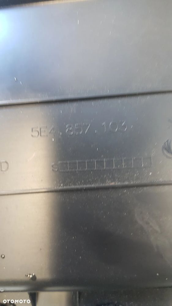 SKODA octavia IV schowek pasażera 5E4857103 - 3
