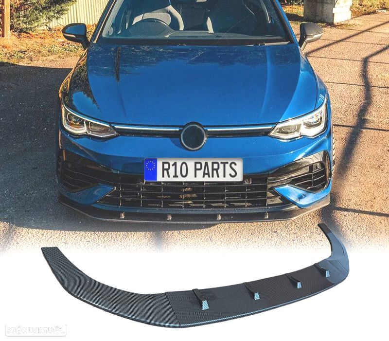 SPOILER LIP VOLKSWAGEN VW GOLF 8 CARBONO - 1