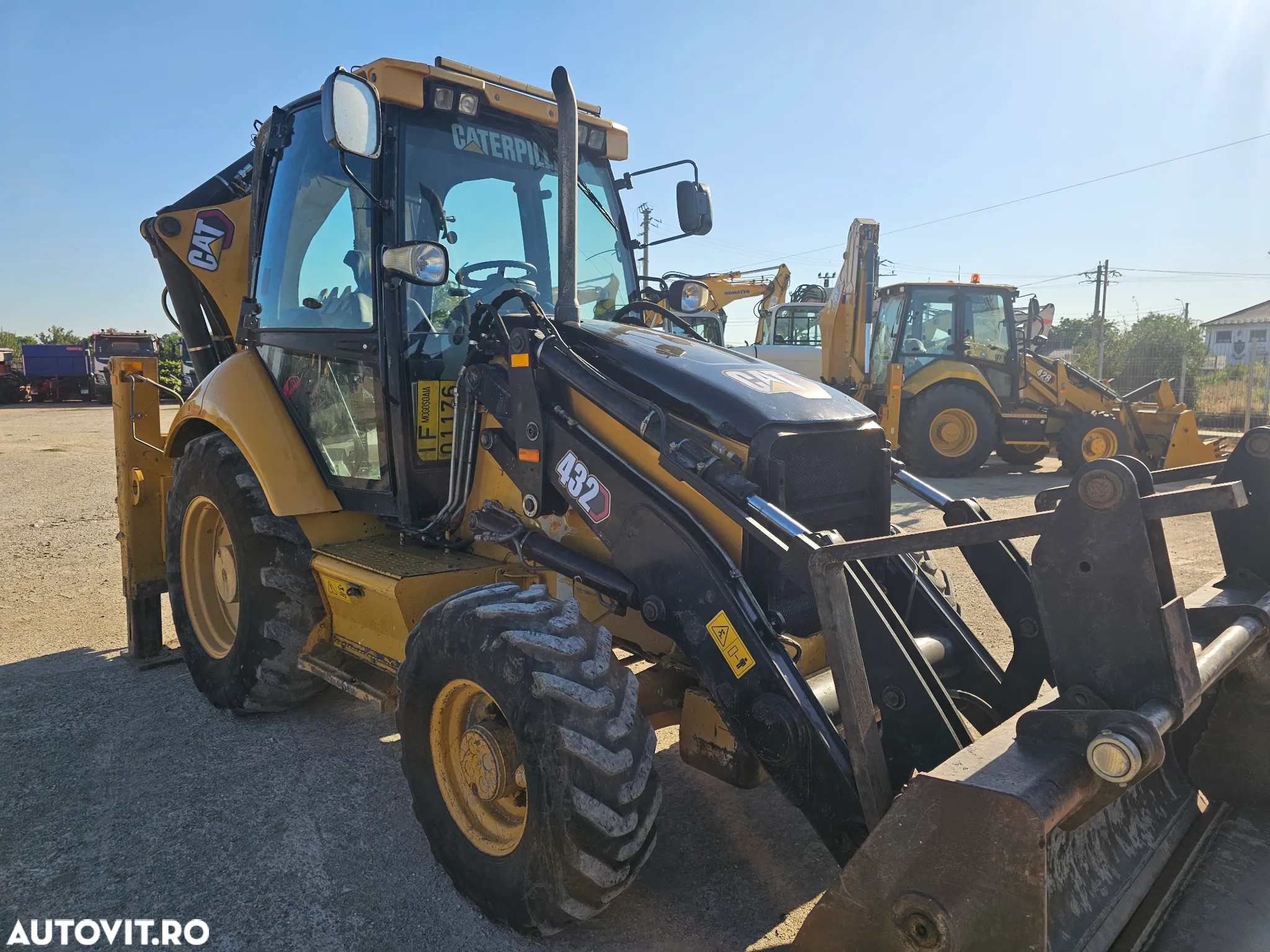 Cat 432 E Premier joystick /airco / autoshift buldoexcavator - 2