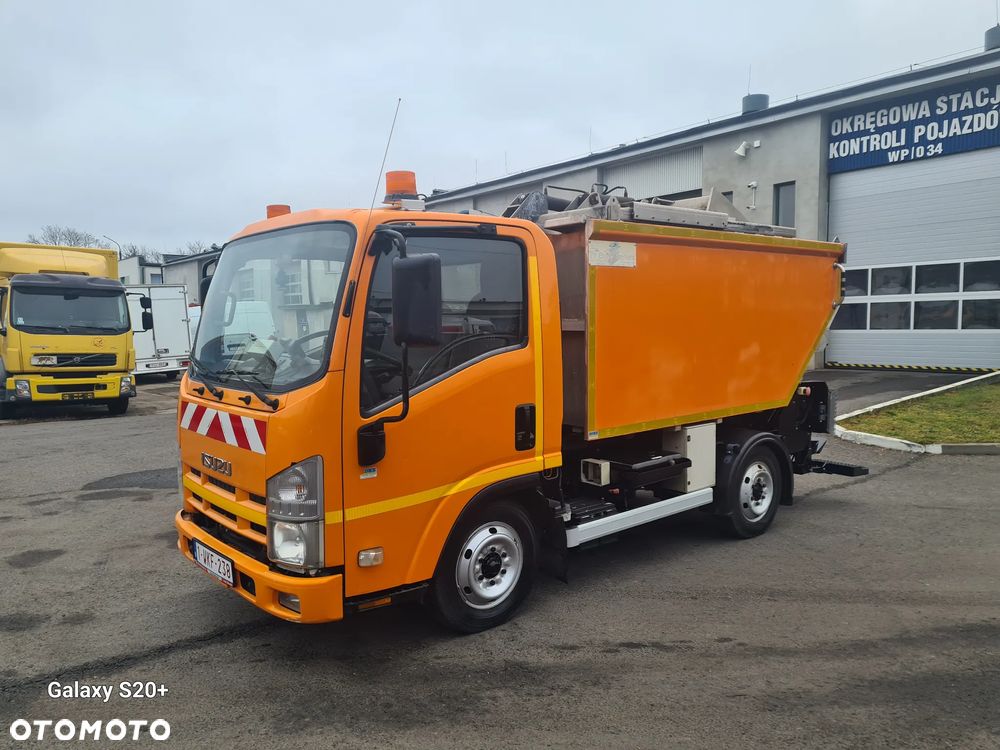 Isuzu NPR 3.0/150PS Śmieciarka oryginalna - 4