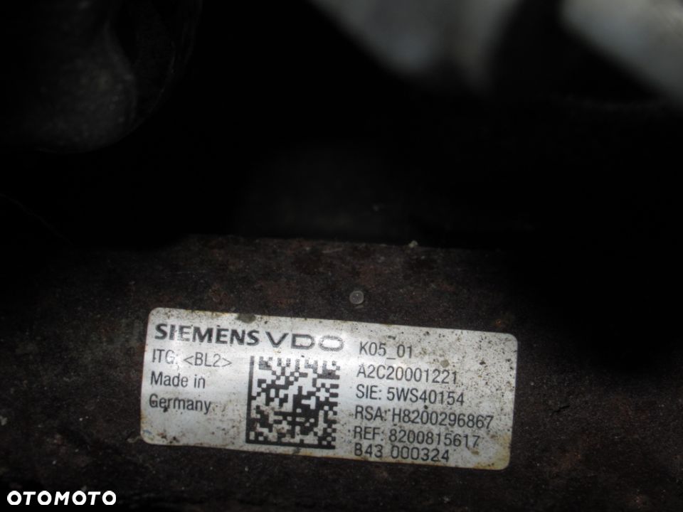 SILNIK RENAULT CLIO III 3 MODUS QASHQAI 1.5 DCI 2009 - 14