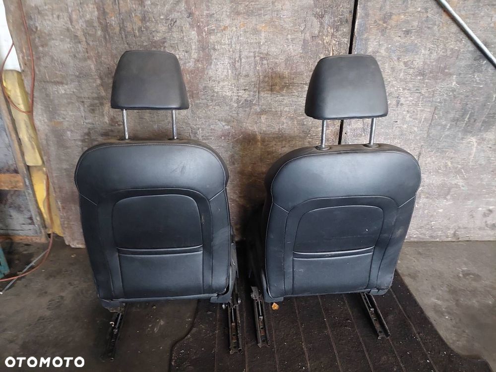 FOTELE KOMPLET LEWY PRAWY KANAPA TYŁ + BOCZKI SKODA SUPERB II SEDAN - 4