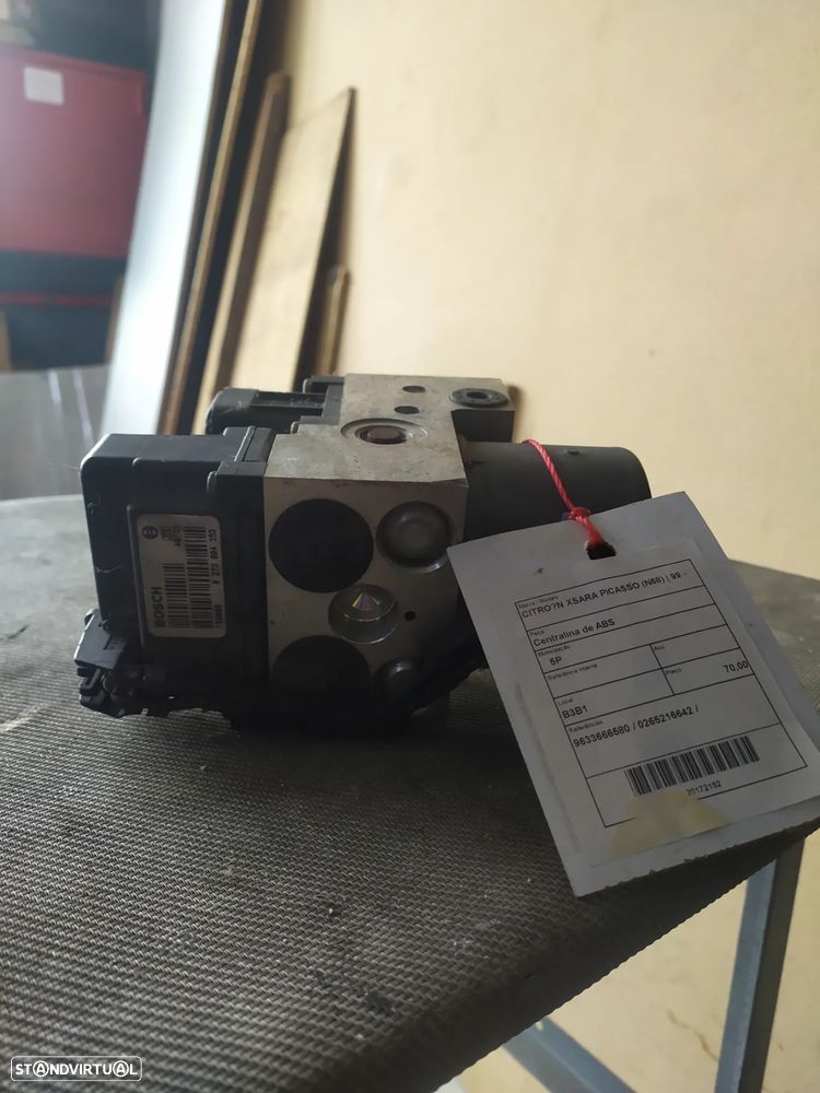 CENTRALINA DE ABS CITROEN XSARA PICASSO / 9633666580 / 0273004353 - 1