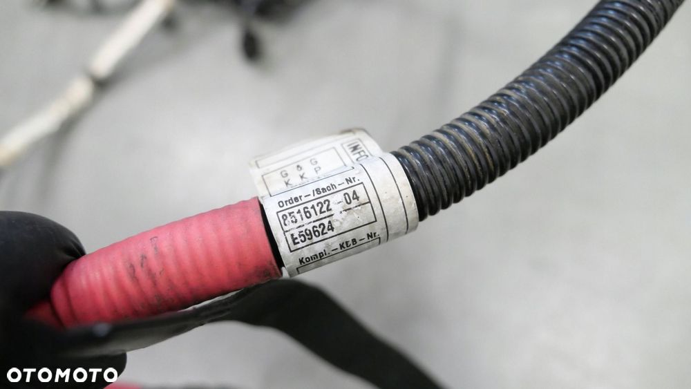 bmw x5 f15 x6 f16 wiązka instalacja silnika n57d30b 4.0d 8616122 - 7