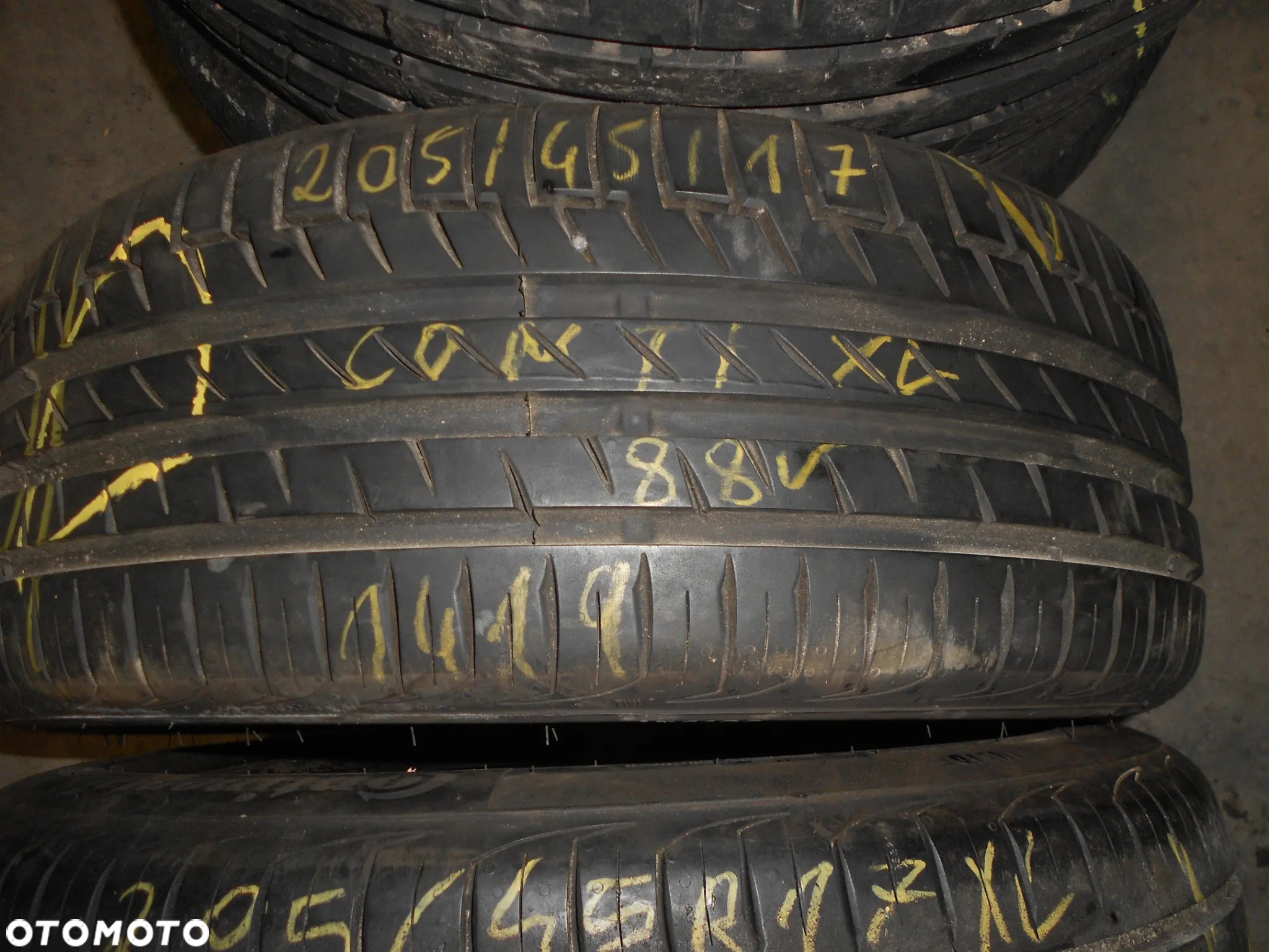 OPONY 205/45R17 Continental Premium Contact 6 XL DOT 1419 - 4617 7.5MM - 2