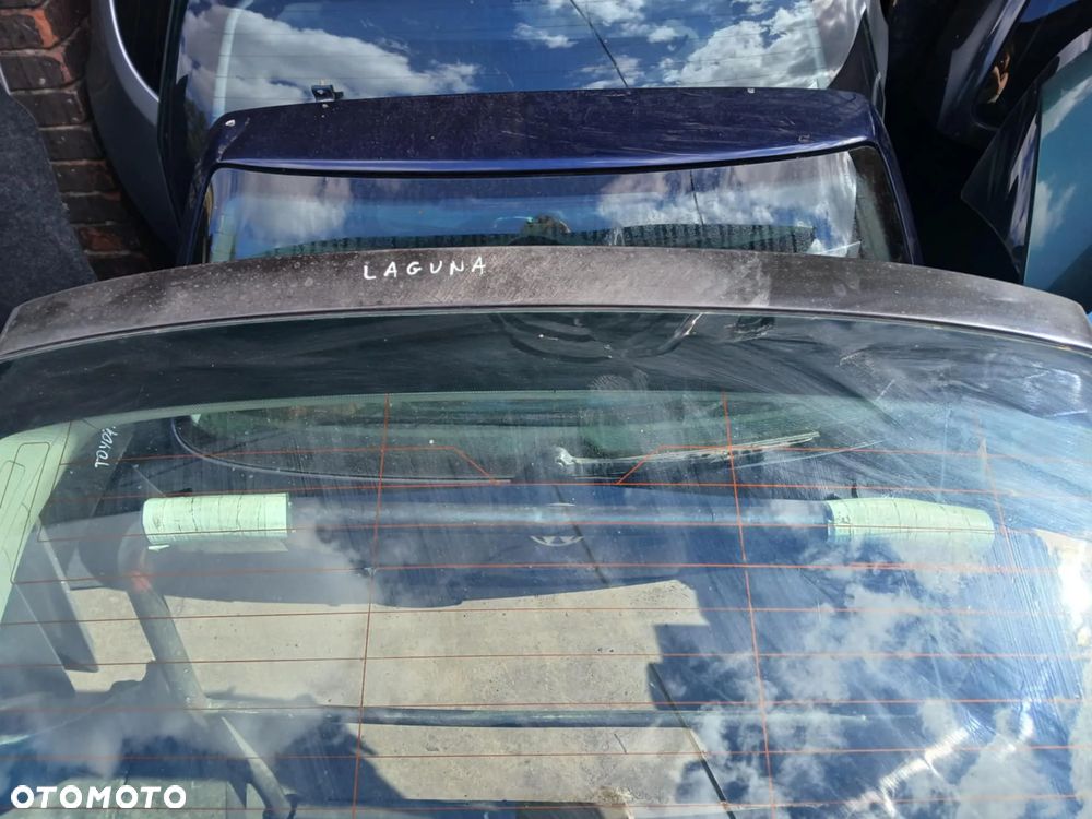 Renault laguna II Lift klapa bagaznika czarna - 7