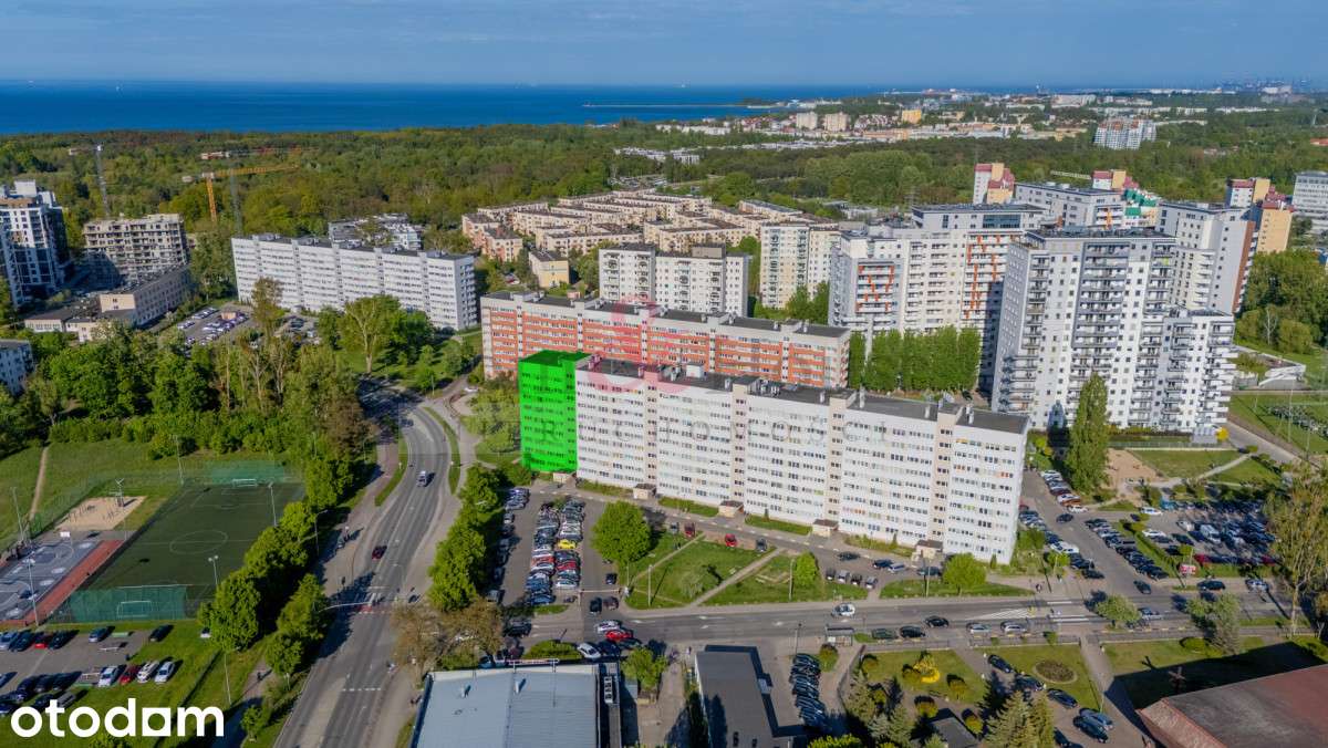 3 pokoje, balkon, morze pod ręką 20 min piechotą