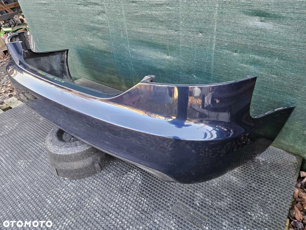 Zderzak Tył Tylny 4F5807511A 4F0807521A Granatowy LZ5D Dwa Wydechy Dyfuzor Audi A6 C6 Sedan - 6