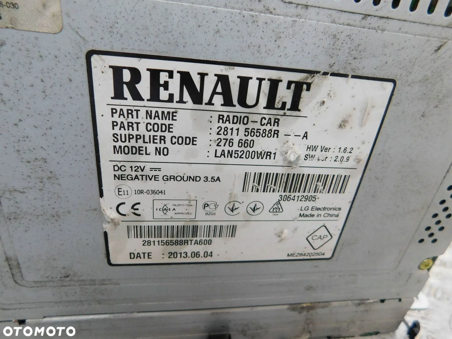RADIO NAWIGACJA DACIA LOGAN II 2 281156588R - 7