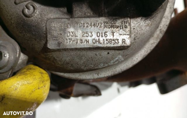 Turbosuflanta 03L253016T 1.6TDI CAY Volkswagen VW Polo 5 6R [2009 - 2 - 2