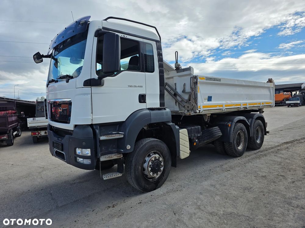 MAN Tgs 26-400 6x6 Bordmatik na Sprężynie Pelne Blokady