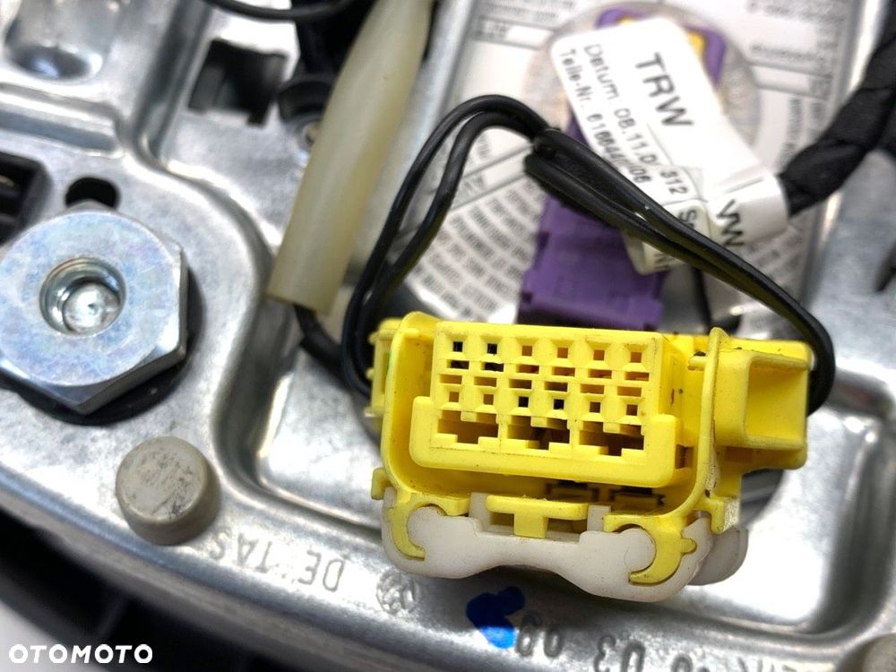 PODUSZKA POWIETRZNA KIEROWCY  VW GOLF V (1K1) 2003 - 2010 1.9 TDI 77 kW [105 KM] olej napędowy 2003 - 4