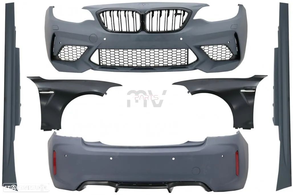 Body Kit Bmw Série 2 F22 F23 (2014 a 2021) Look M2 Competition - 1