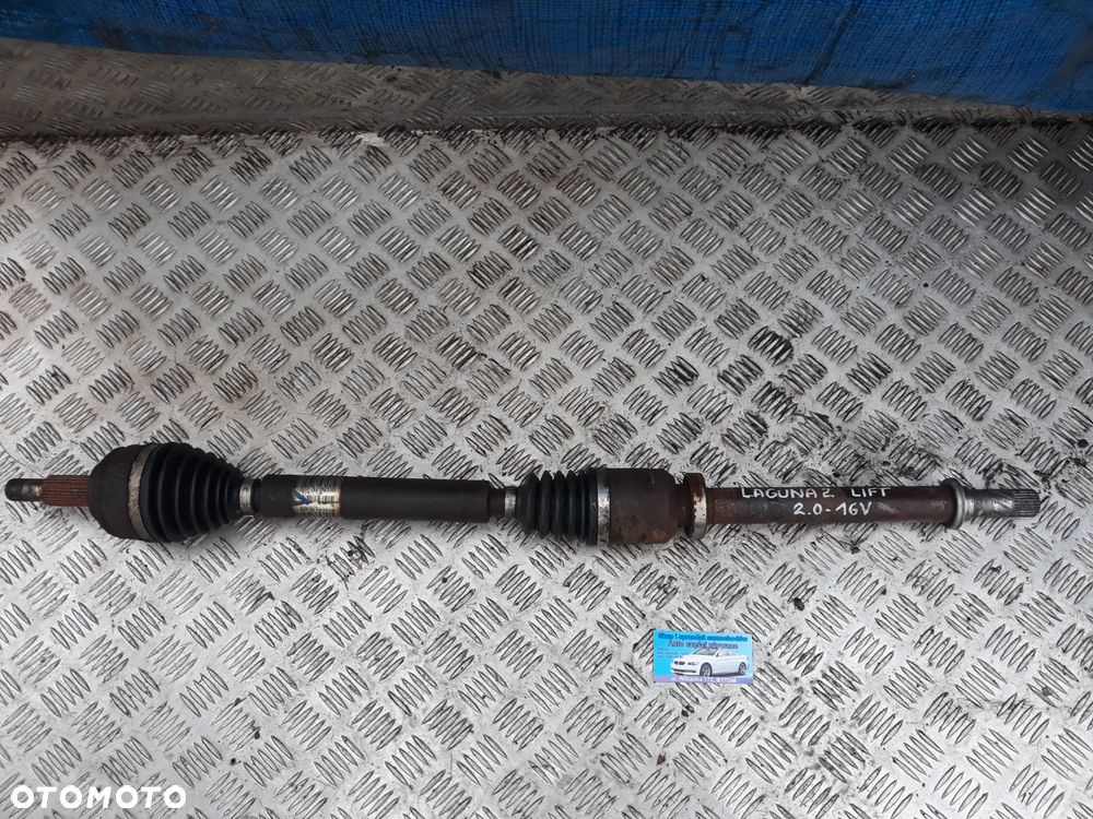 PÓŁOŚ PRAWA RENAULT LAGUNA II LIFT 2,0 16V  2005r 8200379208 - 1