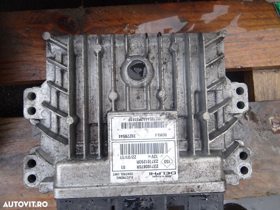 Vand Calculator Motor Ecu Renault Clio 3 K9K Euro5 din 2010 cod: 237100875R - 1
