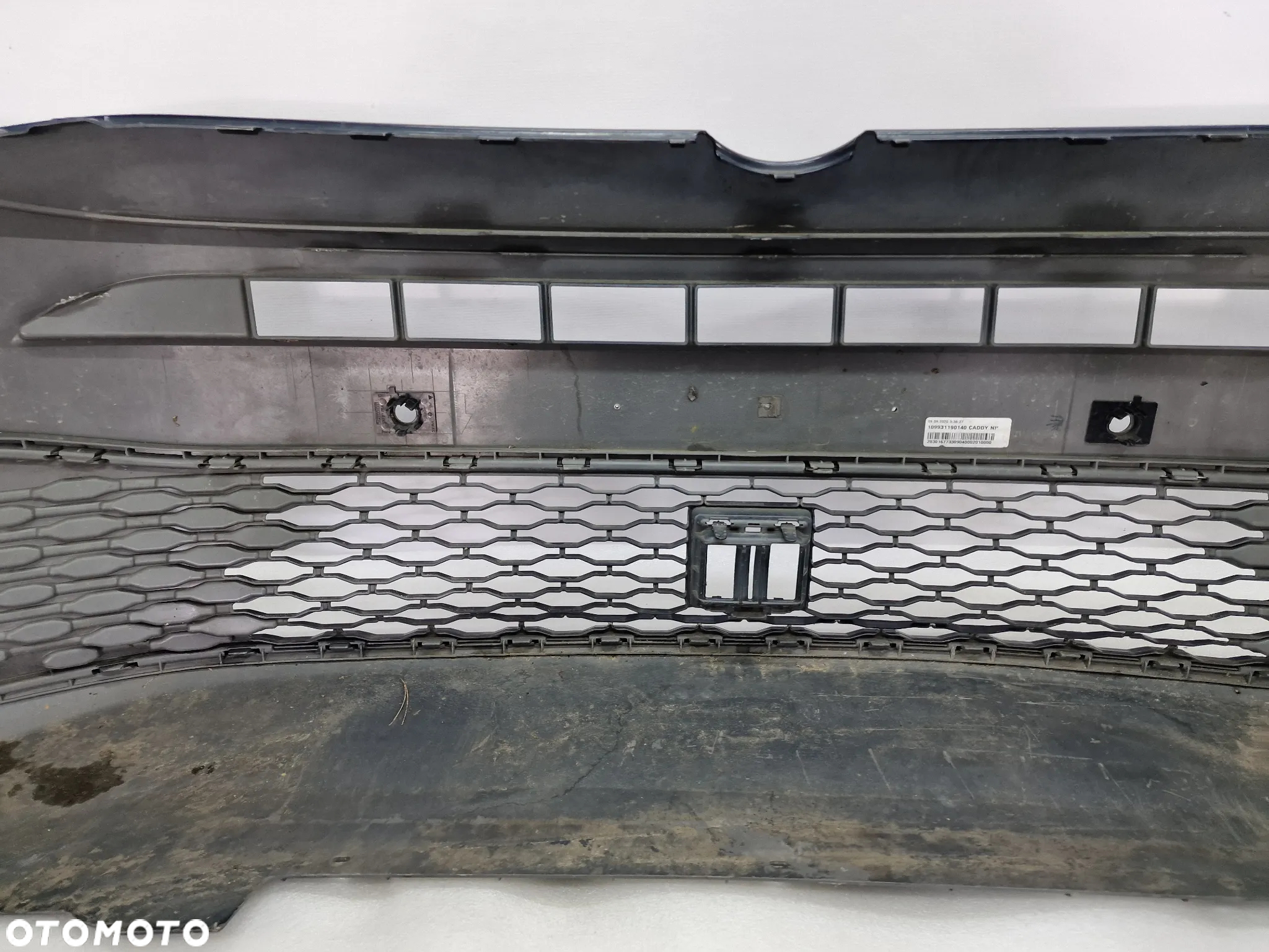 VW CADDY 2K7 LIFT 20- ZDERZAK PRZEDNI PRZÓD NA 4X PDC , NR 2K7807221A , NR AUKCJI NZ741 - 30