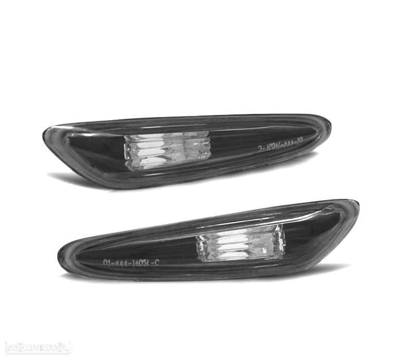 PISCAS LATERAIS PARA BMW E60 E61 E46 X3 BLACK PRETO - 1